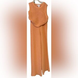 House of Harlow Crochet Pants and Cropped Tank Set NEW without tag